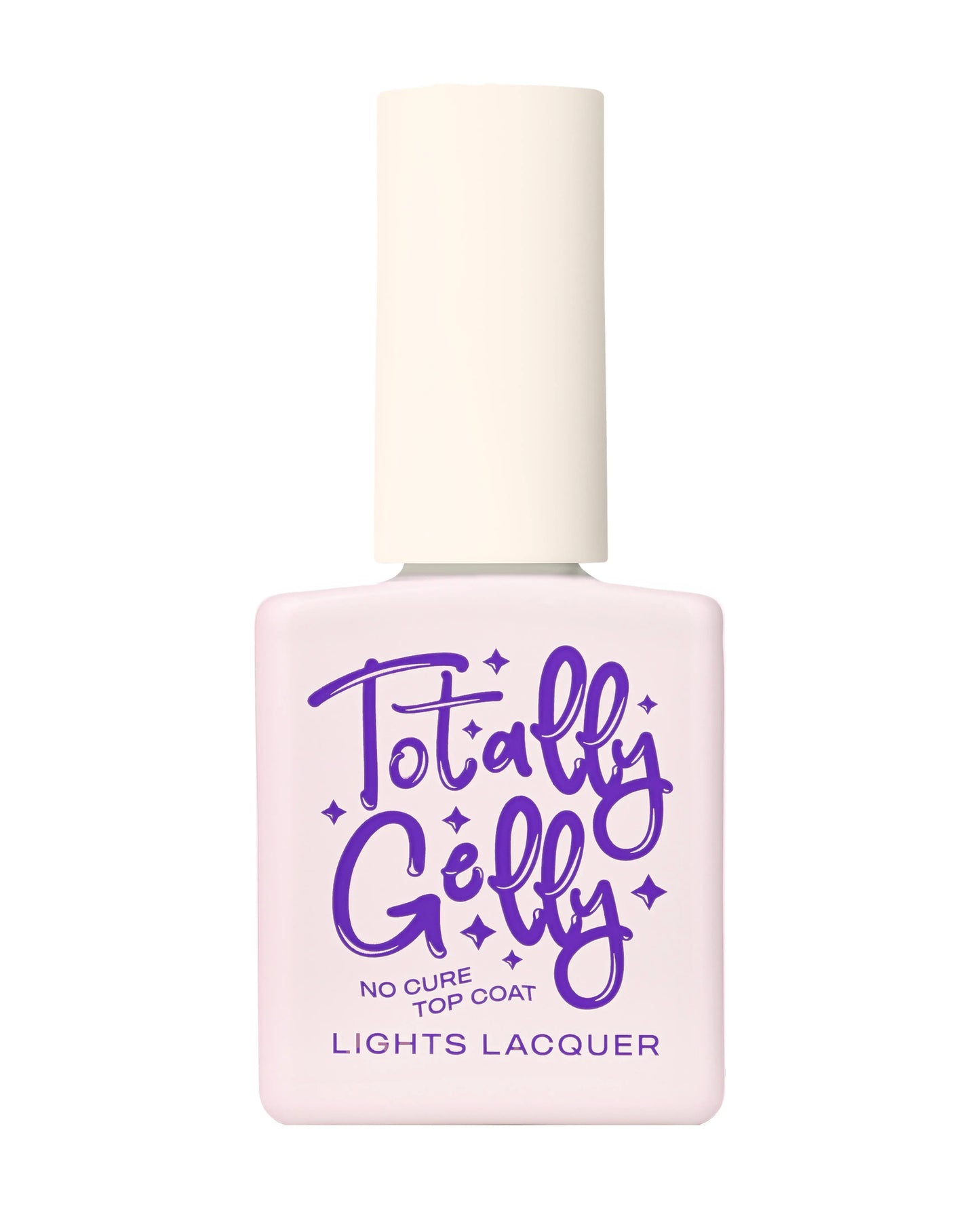 Totally Gelly Long Lasting No Cure Top Coat - Get That Juicy, Glassy, Plumped-Up Finish—No UV Lamp Needed.