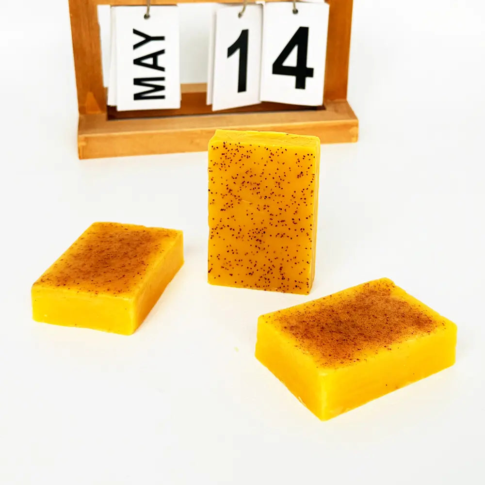 3PCS Turmeric Soap,Deep Cleansingsoap,Moisturizing Soap for Face &Body,Body Wash & Soap for Women& Men