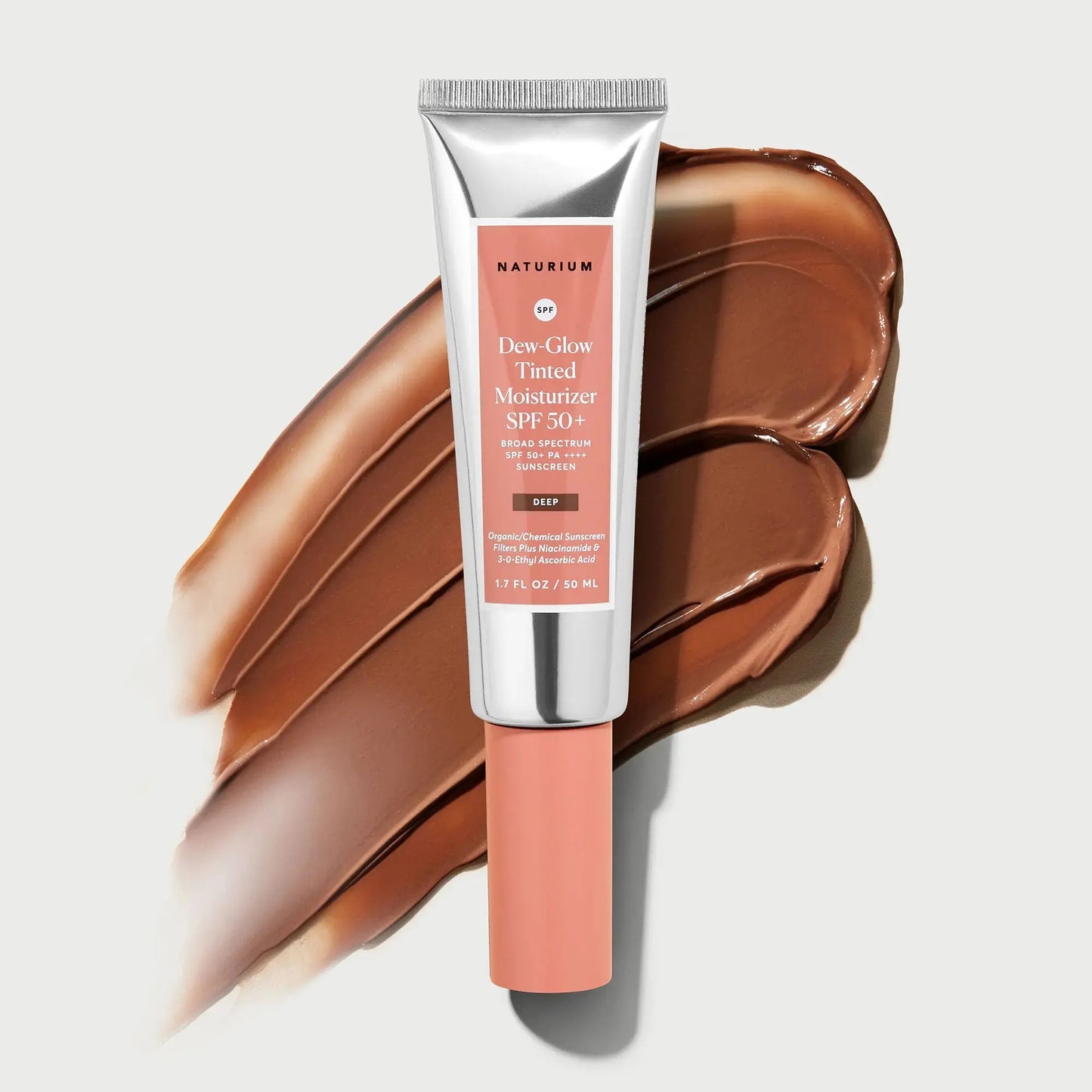 Naturium Dew-Glow Tinted Moisturizer SPF 50+, Sheer Coverage