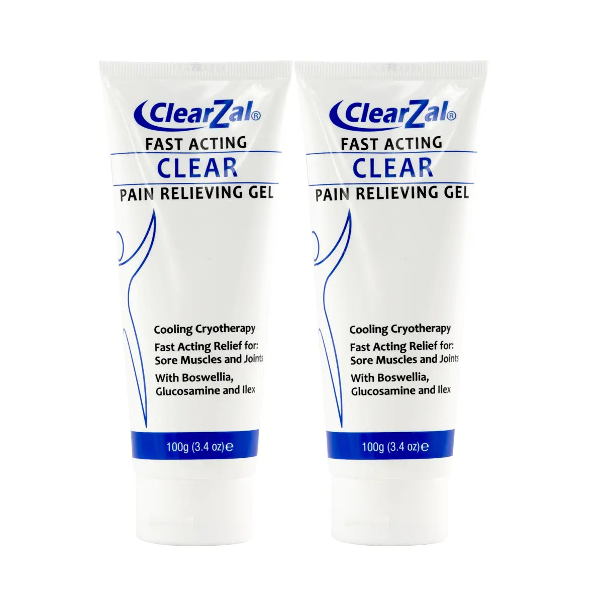 Clearzal Soothing Cooling Gel 100G, Relieving Body Gel, Cooling with Menthol and Frankincense, Helps Relieve Muscle Tension , Relax Your Waist, Legs, Knees, Shoulders and Neck to Relieve Fatigue, Sports Soothing Cooling Gel Body Care Lotions