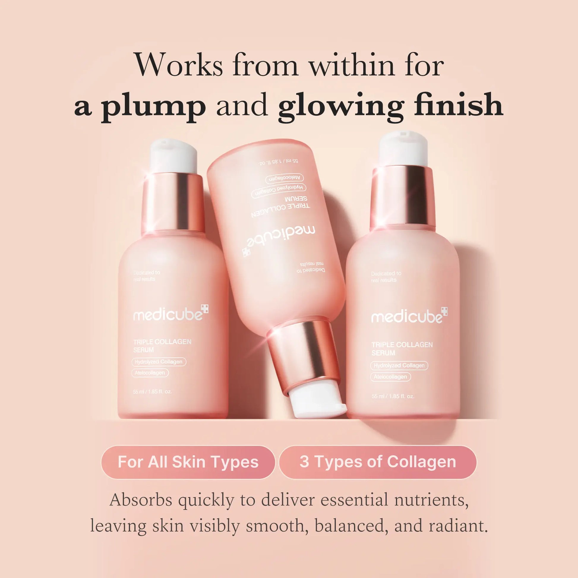 [Medicube] Triple Collagen Serum Collagen+Hyaluronic Acid+Niacinamide