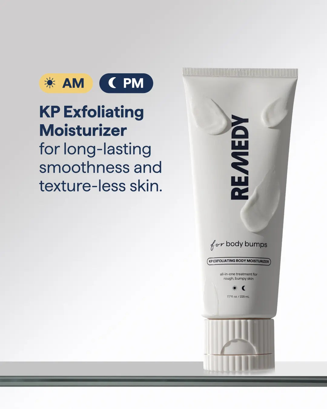 REMEDY KP Exfoliating Body Moisturizer - New Size: 7.7 Fl Oz.