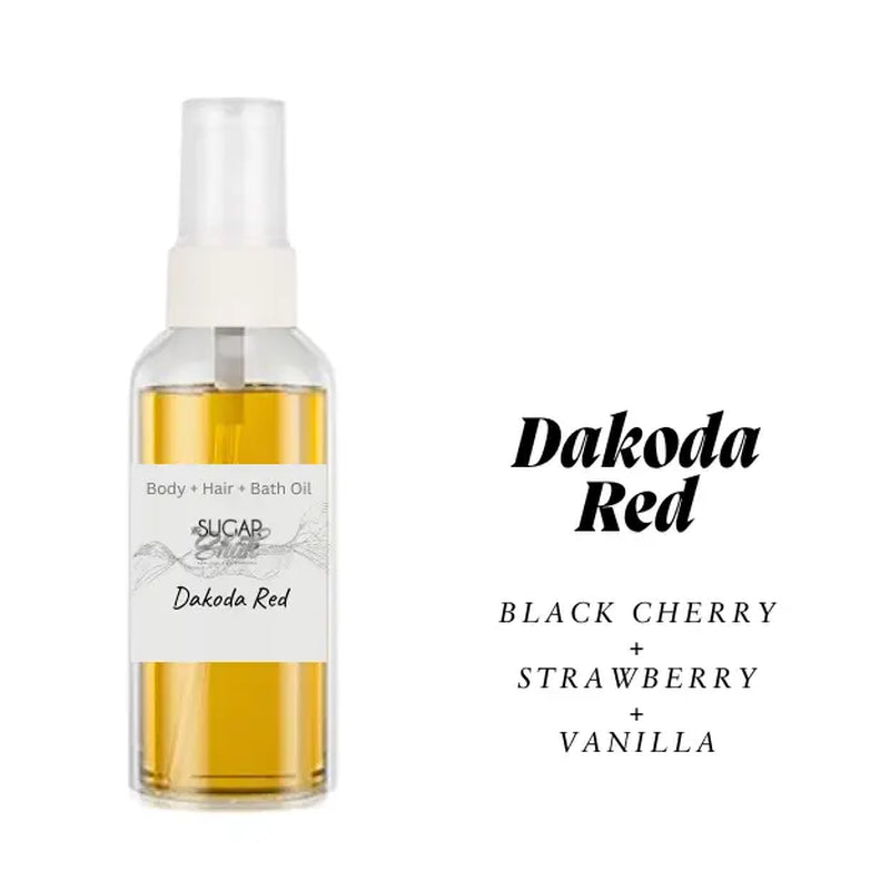 1.5 Oz Sampler Body Oil W/Sprayer Vegan Friendly Handcrafted ~ Best Sellers