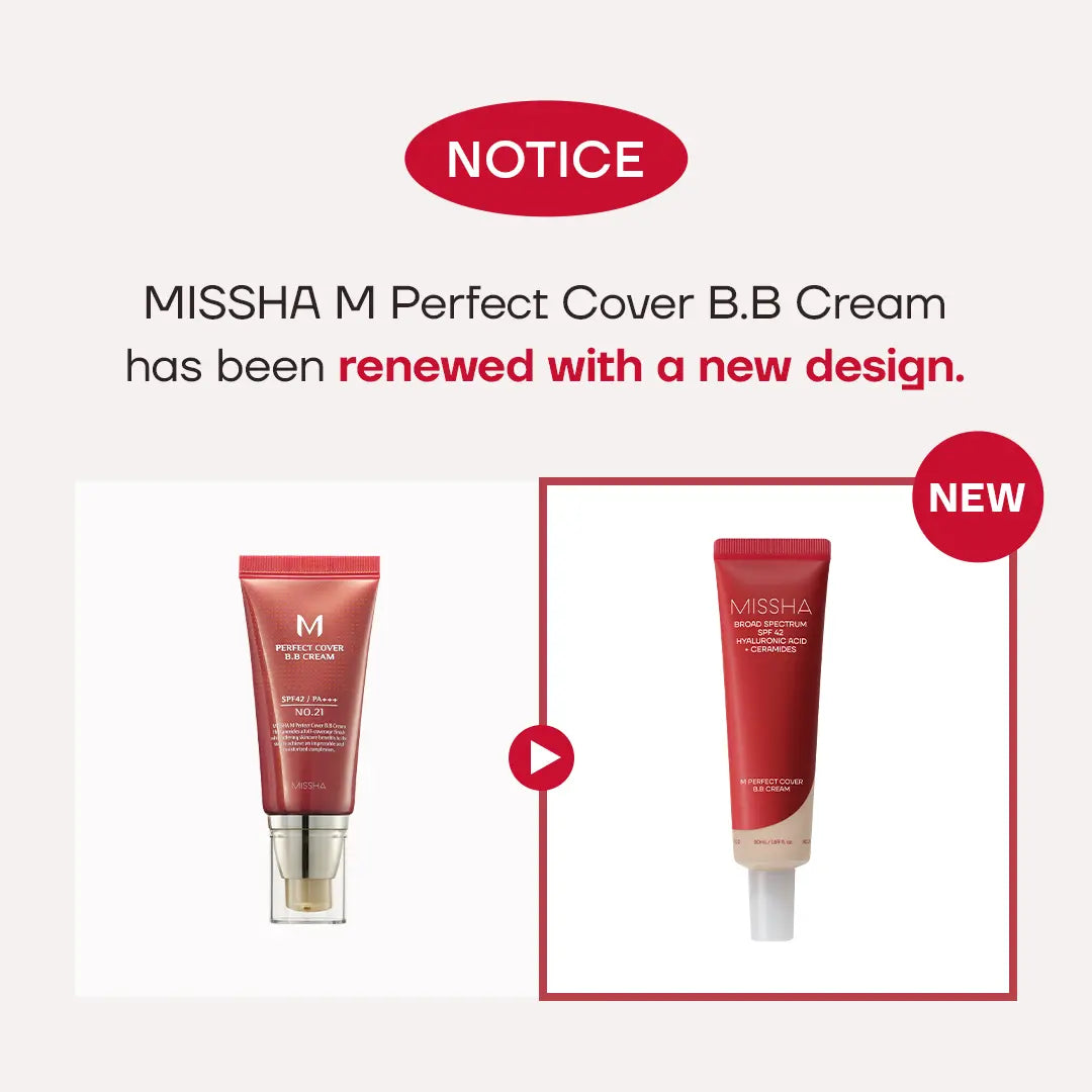 [MISSHA Official] VIRAL DUO! M Perfect Cover BB Cream SPF 42 PA+++