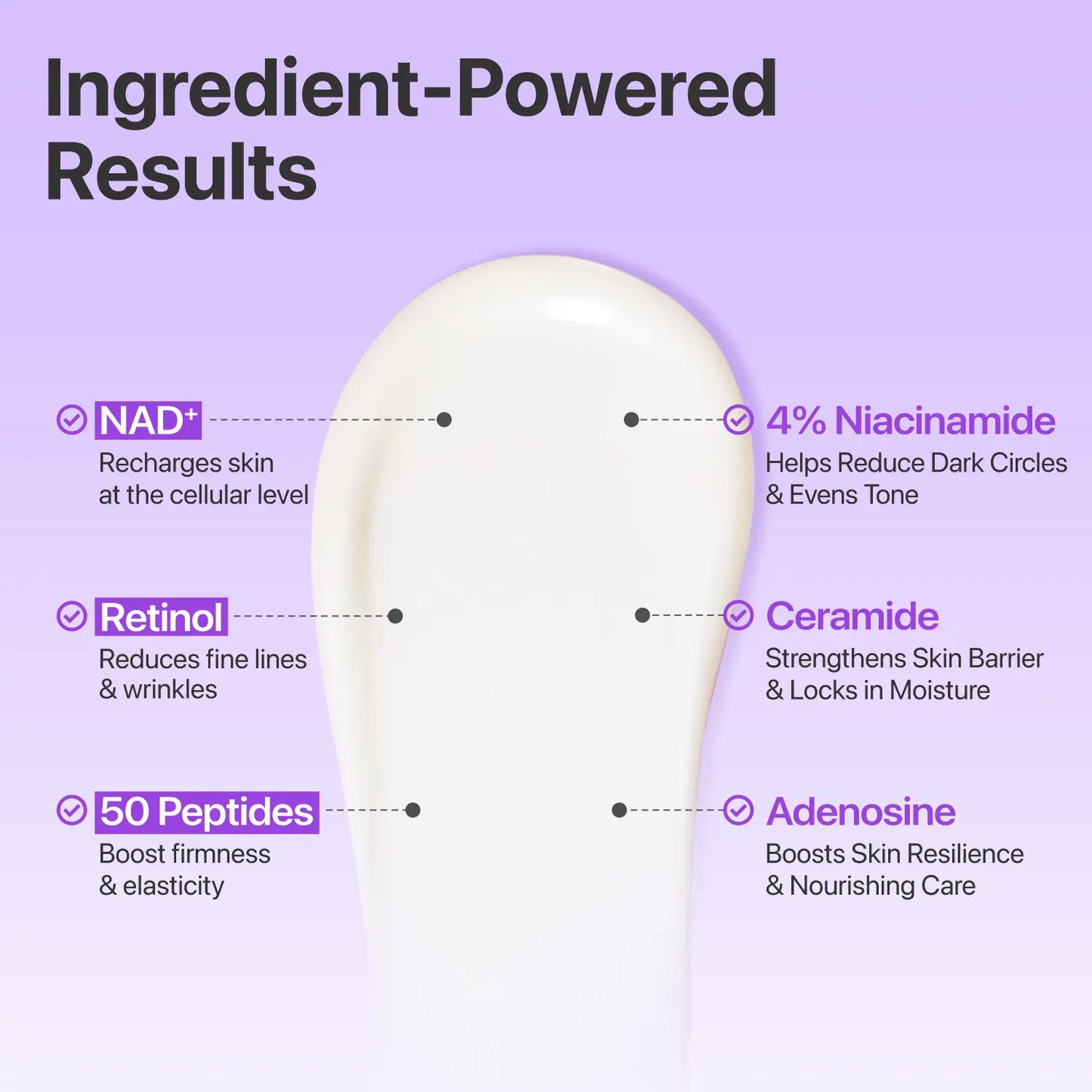 [Numbuzin Official] No.9 NAD+ Retinol Eye Cream | NAD+ Retinol Volumetox Eye Cream | Firming, Wrinkles, Fine Lines, Dark Circles, Puffy Eye Bags | Retinol, Peptides, Niacinamide | Undereye Treatment Serum | 0.33 Fl. Oz.
