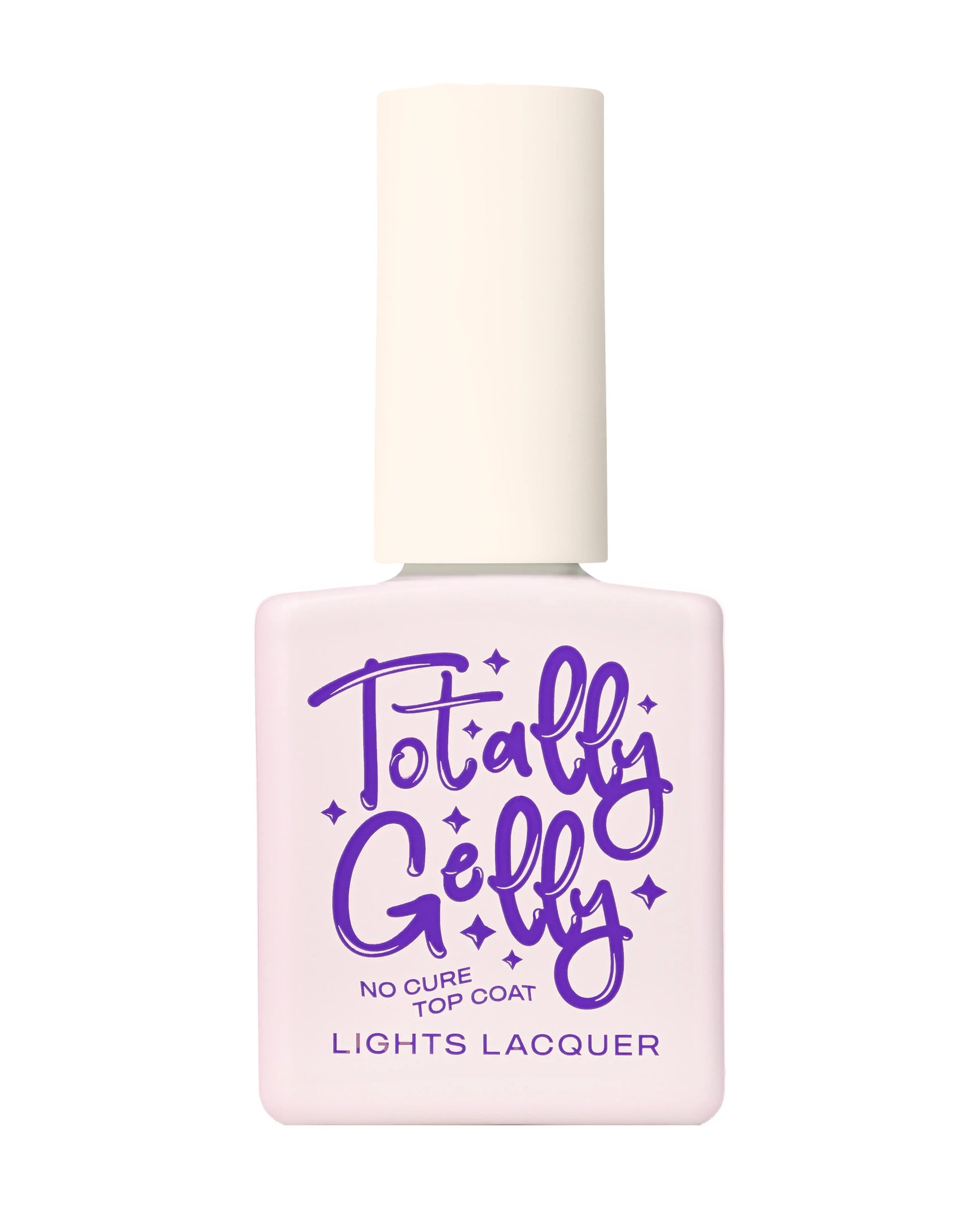 Totally Gelly Long Lasting No Cure Top Coat - Get That Juicy, Glassy, Plumped-Up Finish—No UV Lamp Needed.