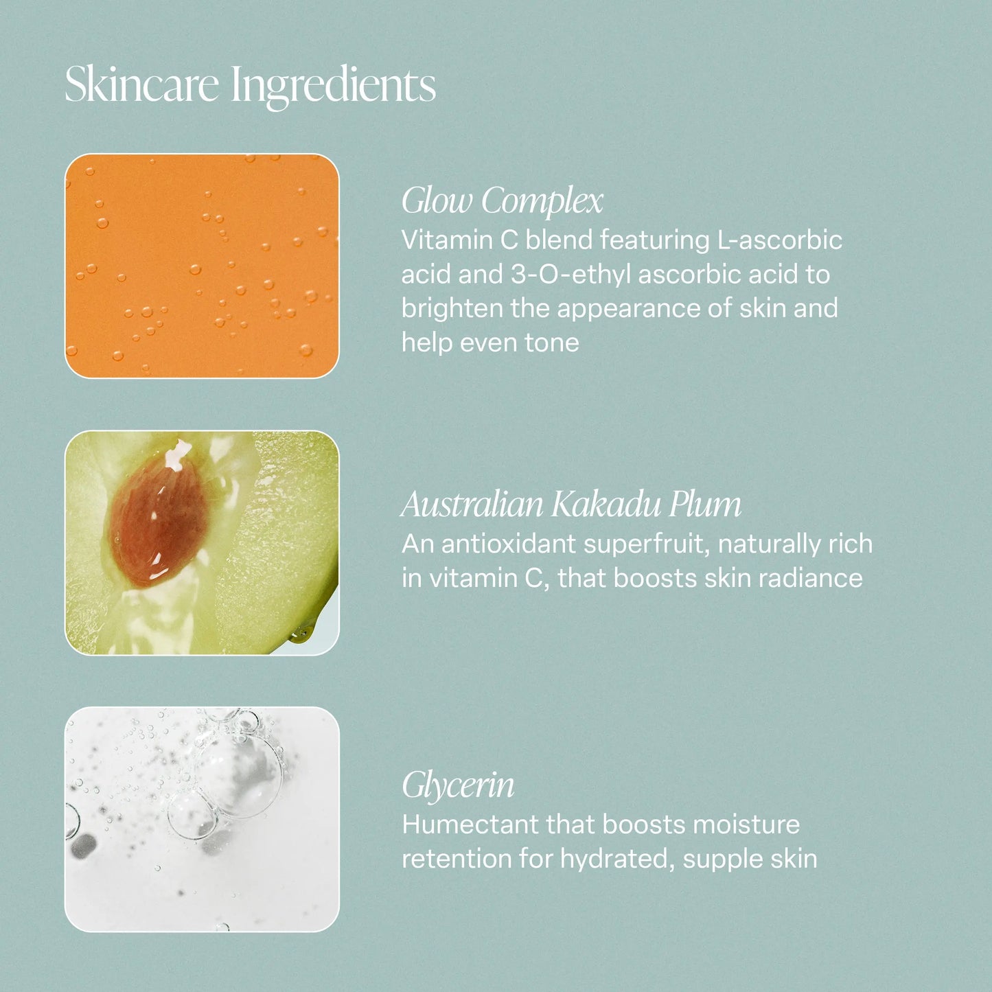 Saltair Vitamin C Body Serum for Glowing & Brighter Skin - Glow Complex Body Brightener with Kakadu Plum & Glycerin - Lightweight, Fast-Absorbing Treatment - 13 Fl Oz