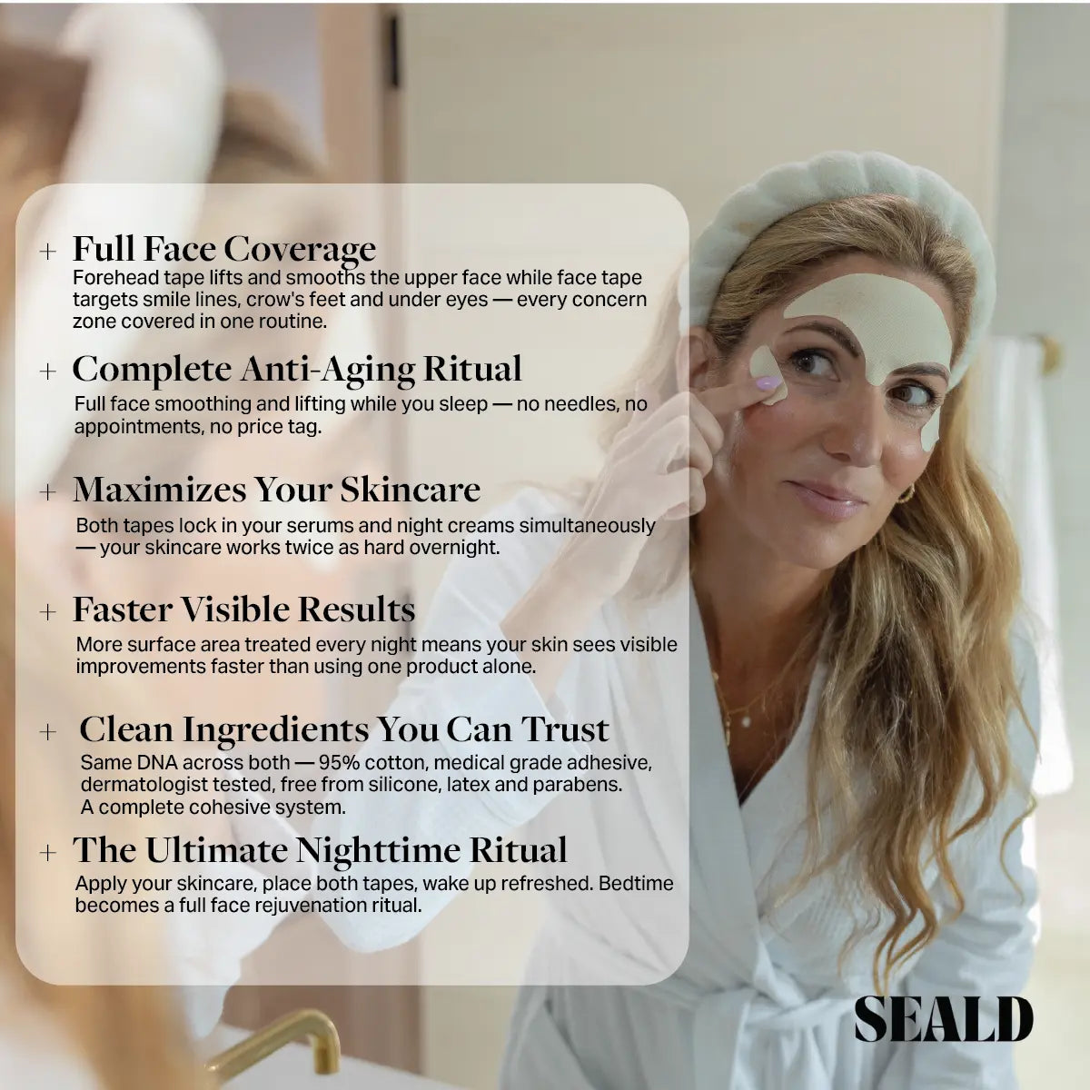 Seald™ Skin Smoothing Tape Duo – Face + Forehead Bundle