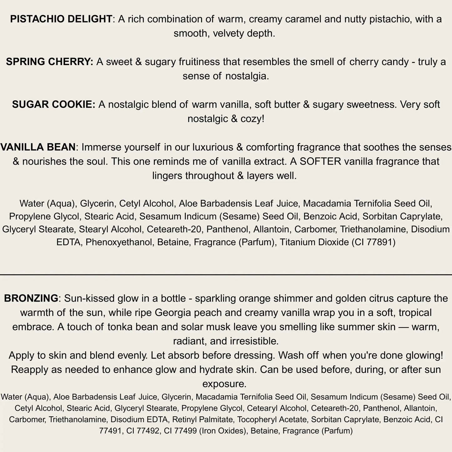 15+ Fan-Favorite Body Lotion Scents | 16 Oz Pump | Pick Your Favorite