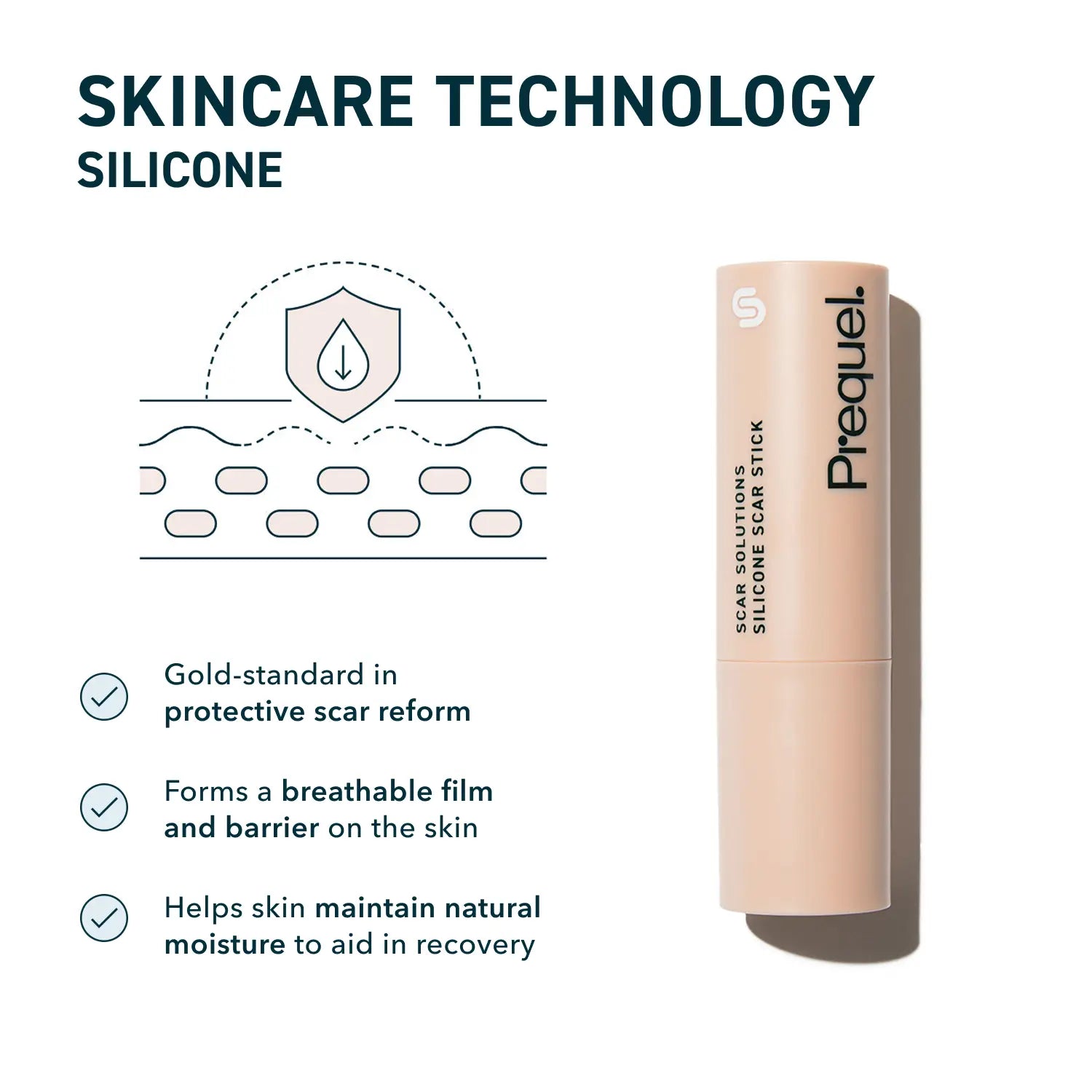 Scar Solutions Silicone Scar Stick for Face & Body