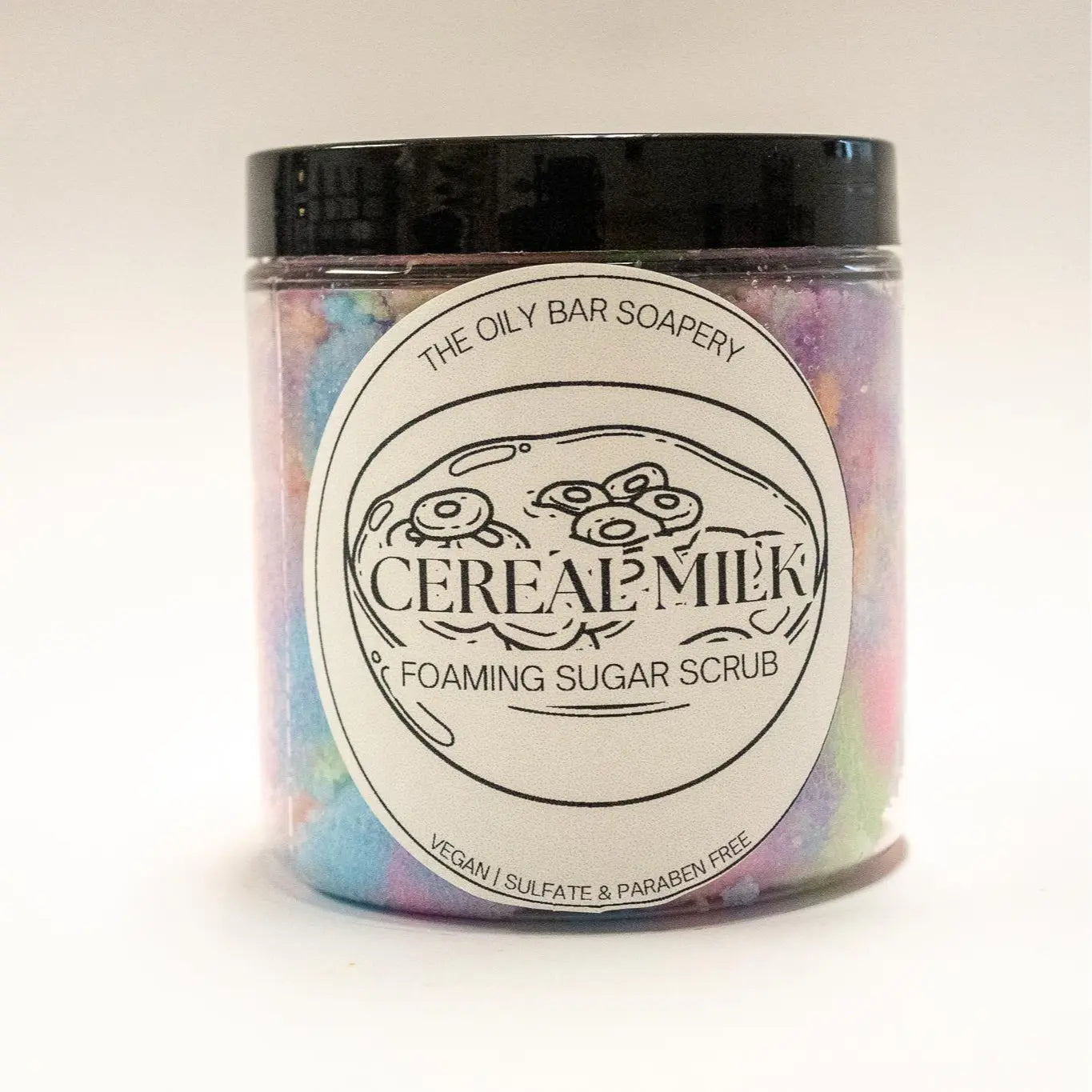 Foaming Sugar Scrub for Gentle Skin Exfoliation - Body Care