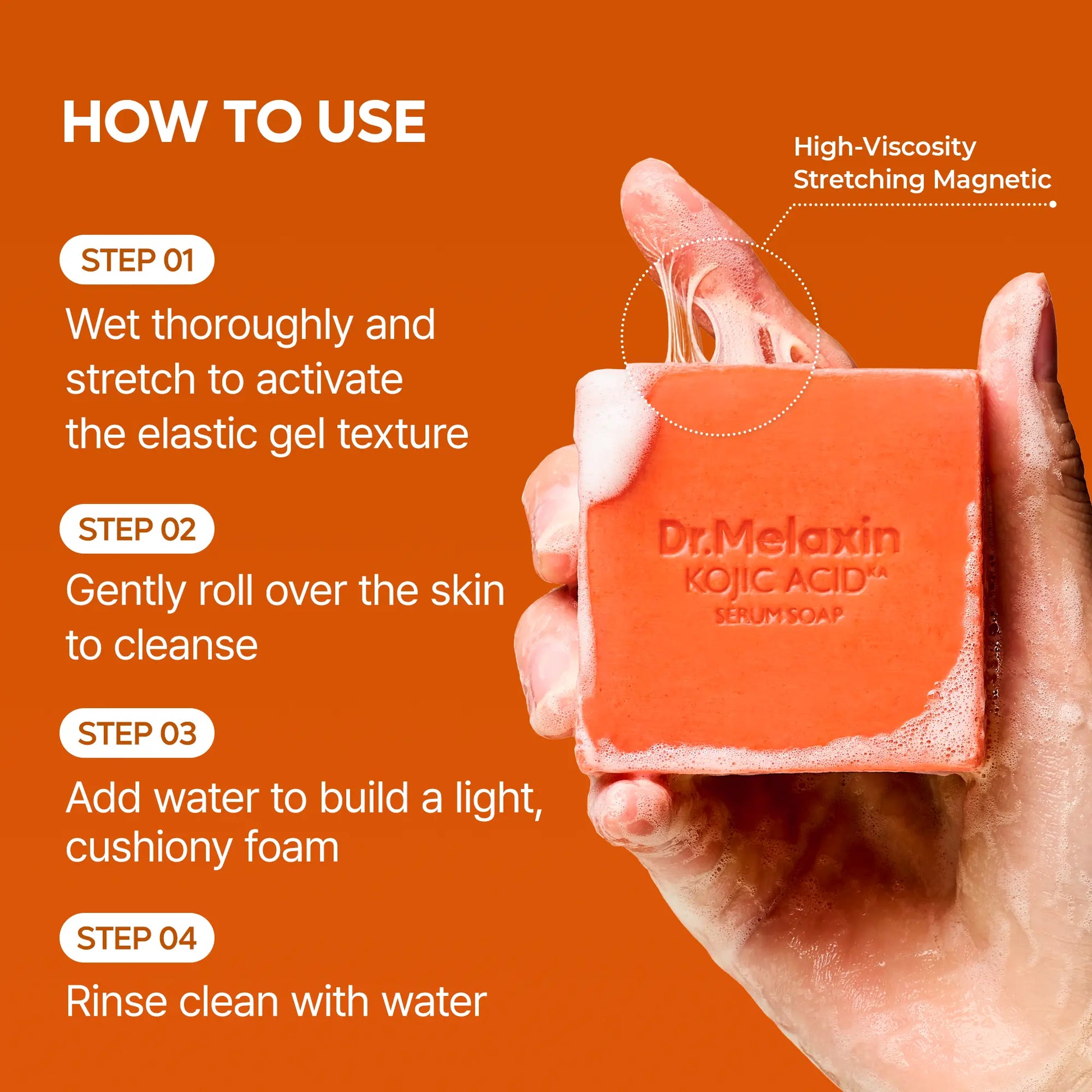 [Dr.Melaxin Official] Kojic Acid & Cactox Serum Soap Cleansing Duo with Tone Care & Hydration Boost
