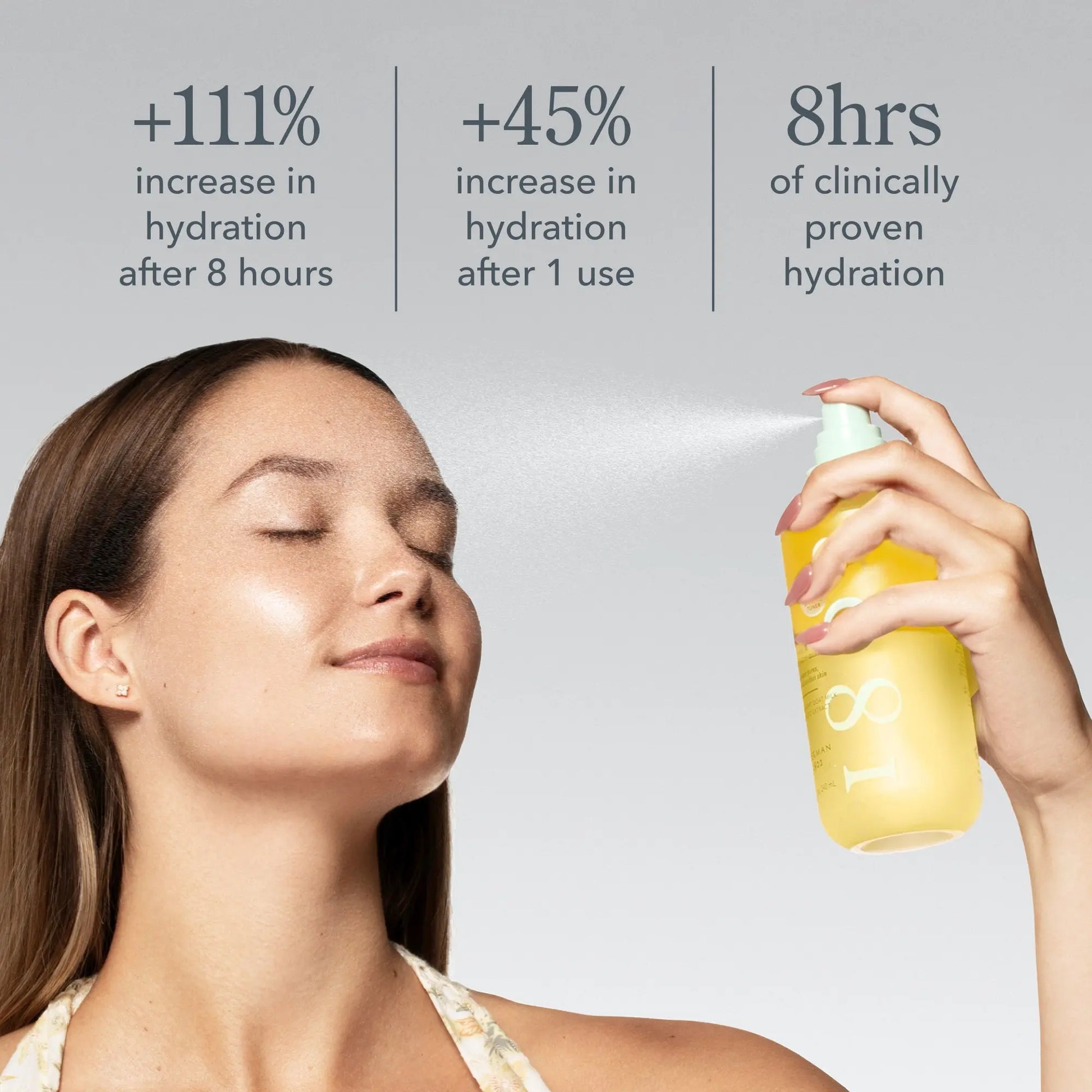 Milk Shake Hyaluronic Acid & Squalane Facial Toner Mist; Hydrates, Soothes Skin, Sensitive, Mugwort, Hydration, Minimizes Pores