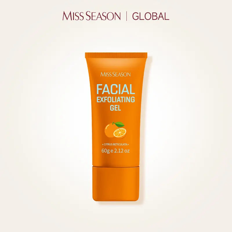 MISS SEASON Facial Exfoliating Gel 60G+60G Purify Pores, Leaving Skin Soft and Smooth.#Summervibes
