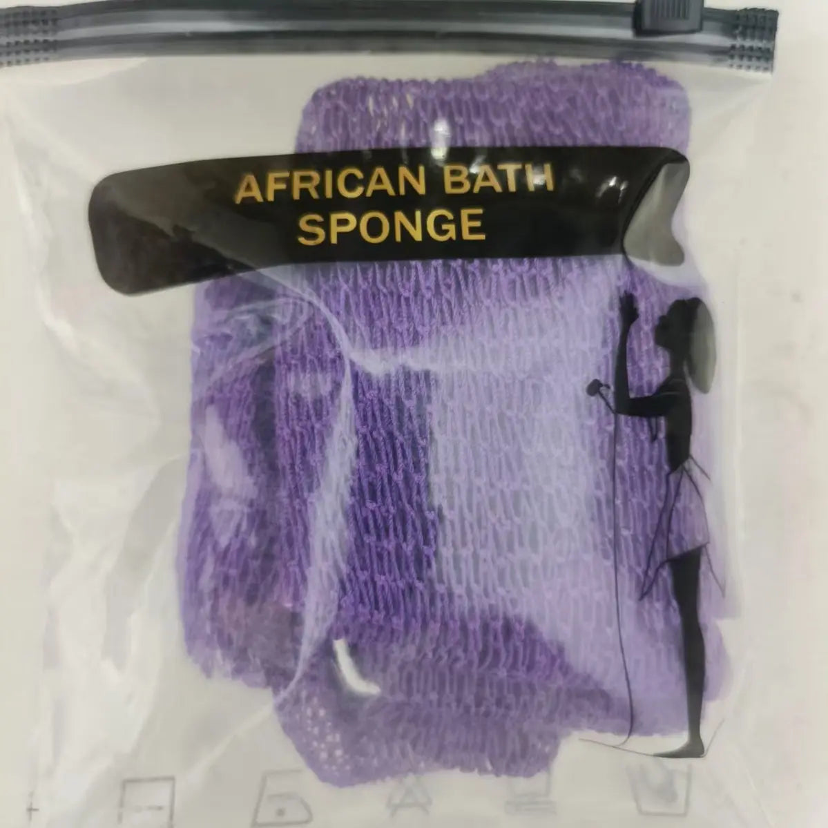 Authentic African Net Sponge - Premium Exfoliating Body Scrubber, Long & Durable Mesh Washcloth for Shower
