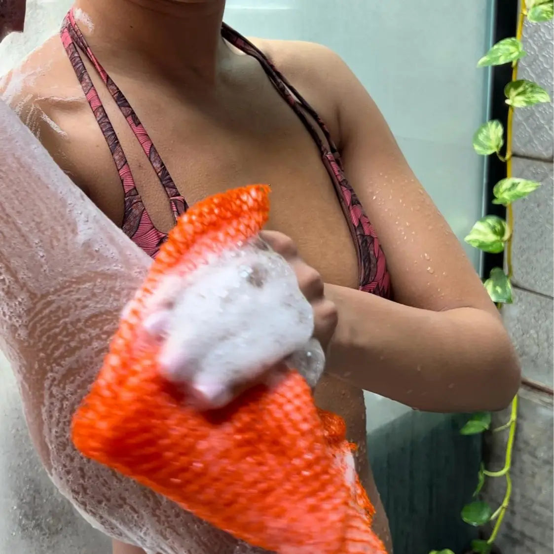 AUTHENTIC African Exfoliating Net for Softer Smoother Skin