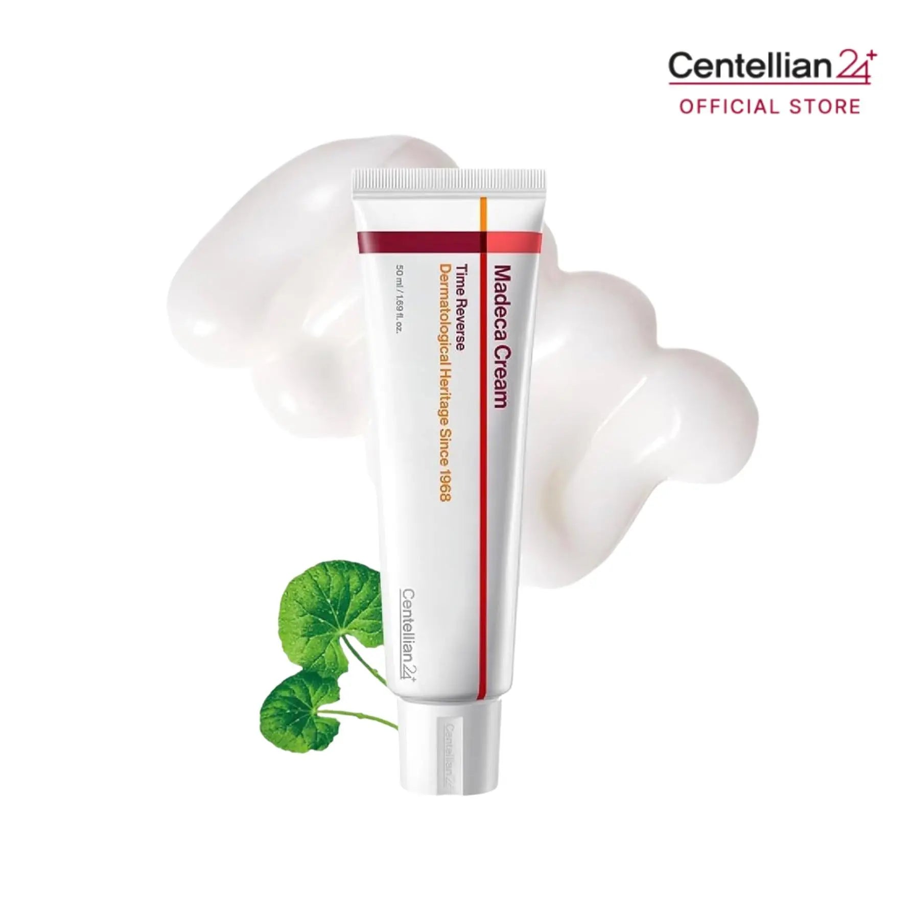 [Centellian24] Madeca Cream Time Reverse | Anti-Aging Moisturizer for Wrinkles & Dry Skin | Cica + Hyaluronic Acid | Korean Skincare | 1.69 Fl.Oz