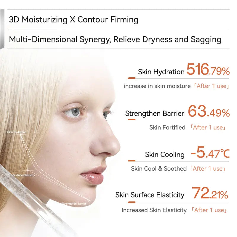 [New] Oganacell Gua Sha PDRN Jaw Line Lift-Sculpting Glass Gel Cream - De-Puffing &Lifting Peptide Glow Skin Cream for Facial Sculpting, Jawlinedefinition & At-Home Skincare,Korea,Summervibes