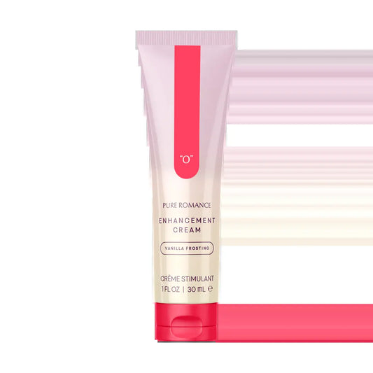 PURE ROMANCE O Vanilla Frosting Cream Body Care Moisturizers with Triplex Tingle & Sensory-Enriching Ingredients 1 Fl Oz