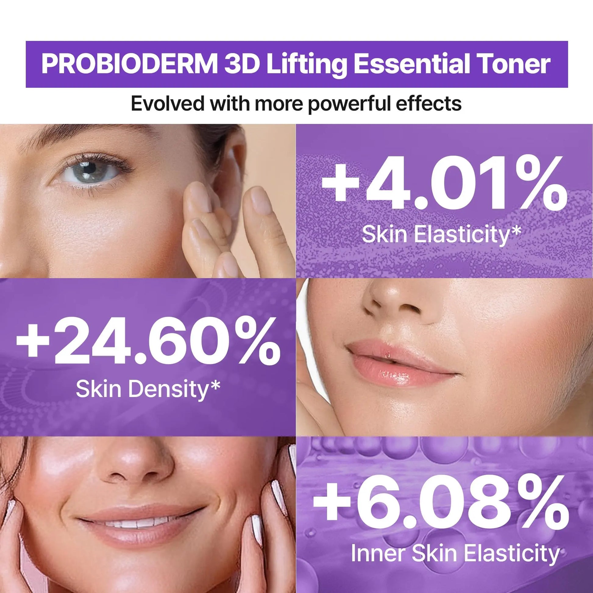 BIOHEAL BOH Probioderm 3D Lifting Essential Toner 5.07 Fl Oz (150 Ml) | Hydrating & Lifting Face Toner with 17-Peptide Complex for Firmness & Elasticity Probiotic Daily