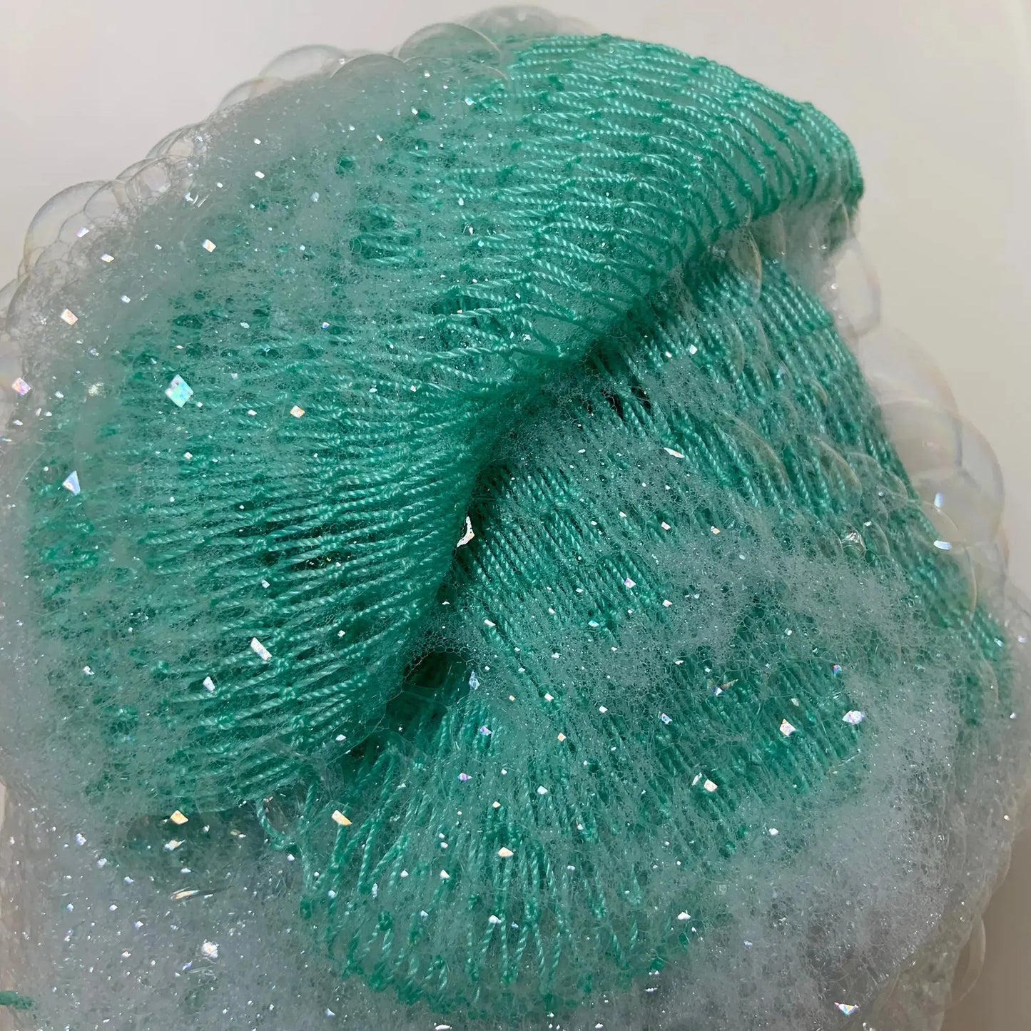 Authentic African Net Sponge - Premium Exfoliating Body Scrubber, Long & Durable Mesh Washcloth for Shower