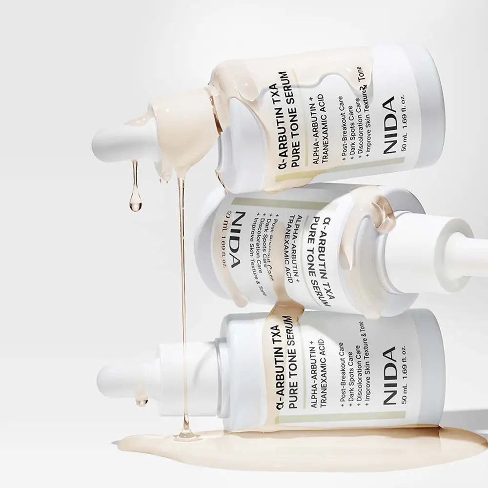 NIDA Alpha-Arbutin TXA Pure Tone Serum Dark Spots Skin Tone Glow