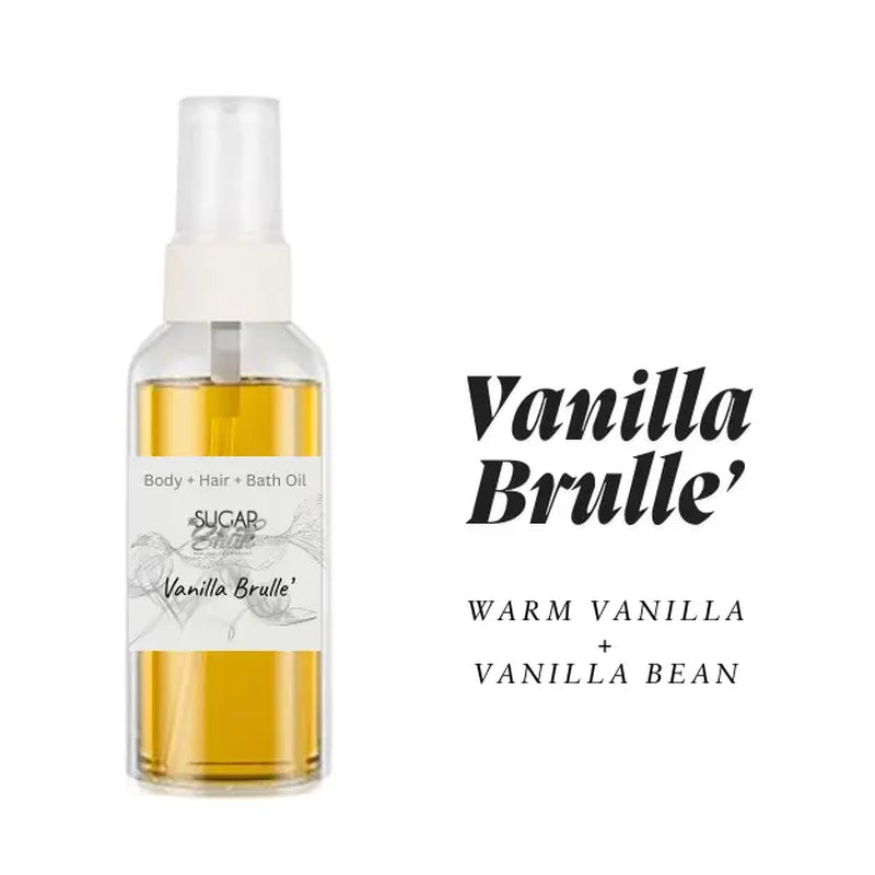 1.5 Oz Sampler Body Oil W/Sprayer Vegan Friendly Handcrafted ~ Best Sellers