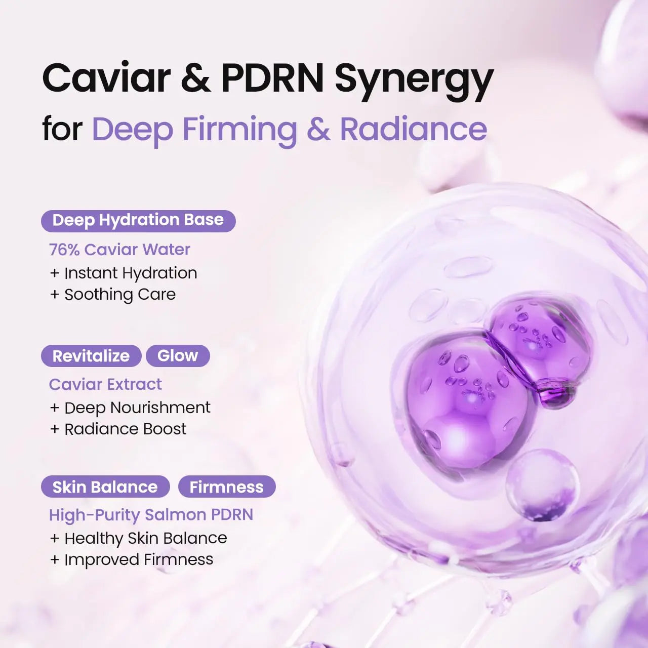 [Biodance Official] Caviar PDRN Jelly Serum Mist | Hydrating Face Mist, Revitalizing & Radiance Face Spray, Sprayable Hydrogel, Travel Essentials & Self Care Gifts for Women, Korean Skin Care