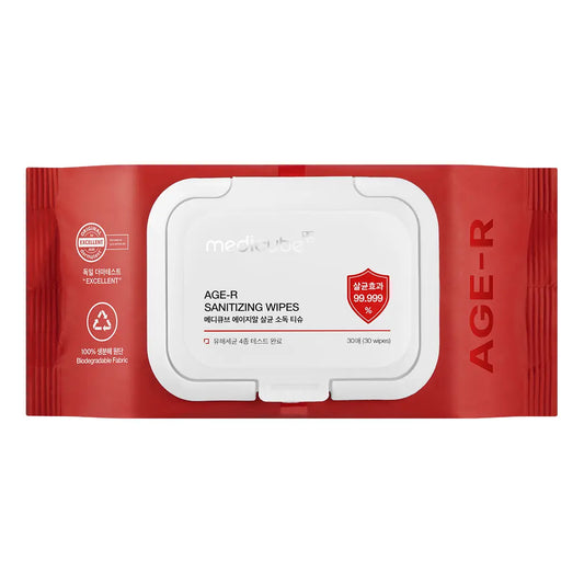 [Medicube] AGE-R Device Cleansing Wipes L Gentle