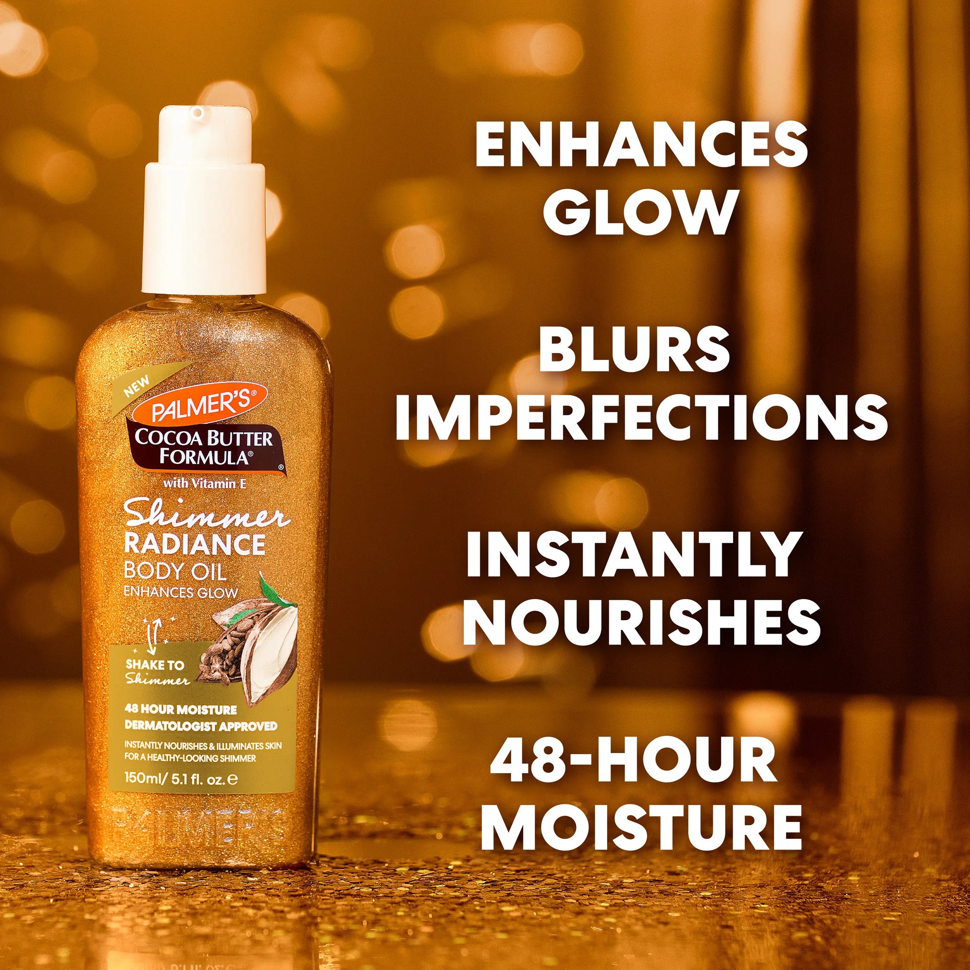 Natural Bronze & Shimmer Radiance Body Oil Bundle for Radiant, Glowing and Golden Skin