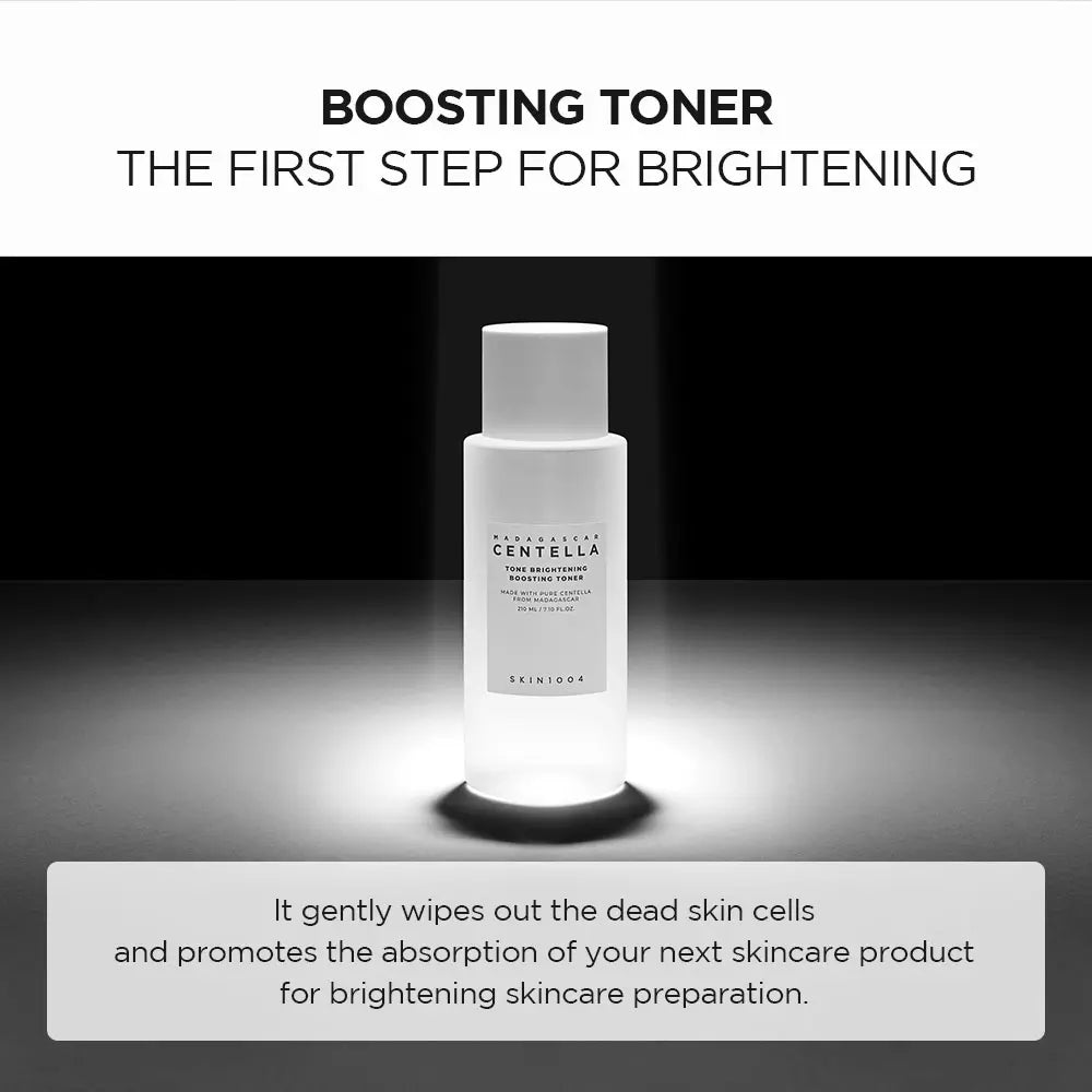 [SKIN1004 Official Shop] Tone Brightening Set | Gel Foam + Toner + Niacinamide Ampoule + Cream , Reduces Dark Spots