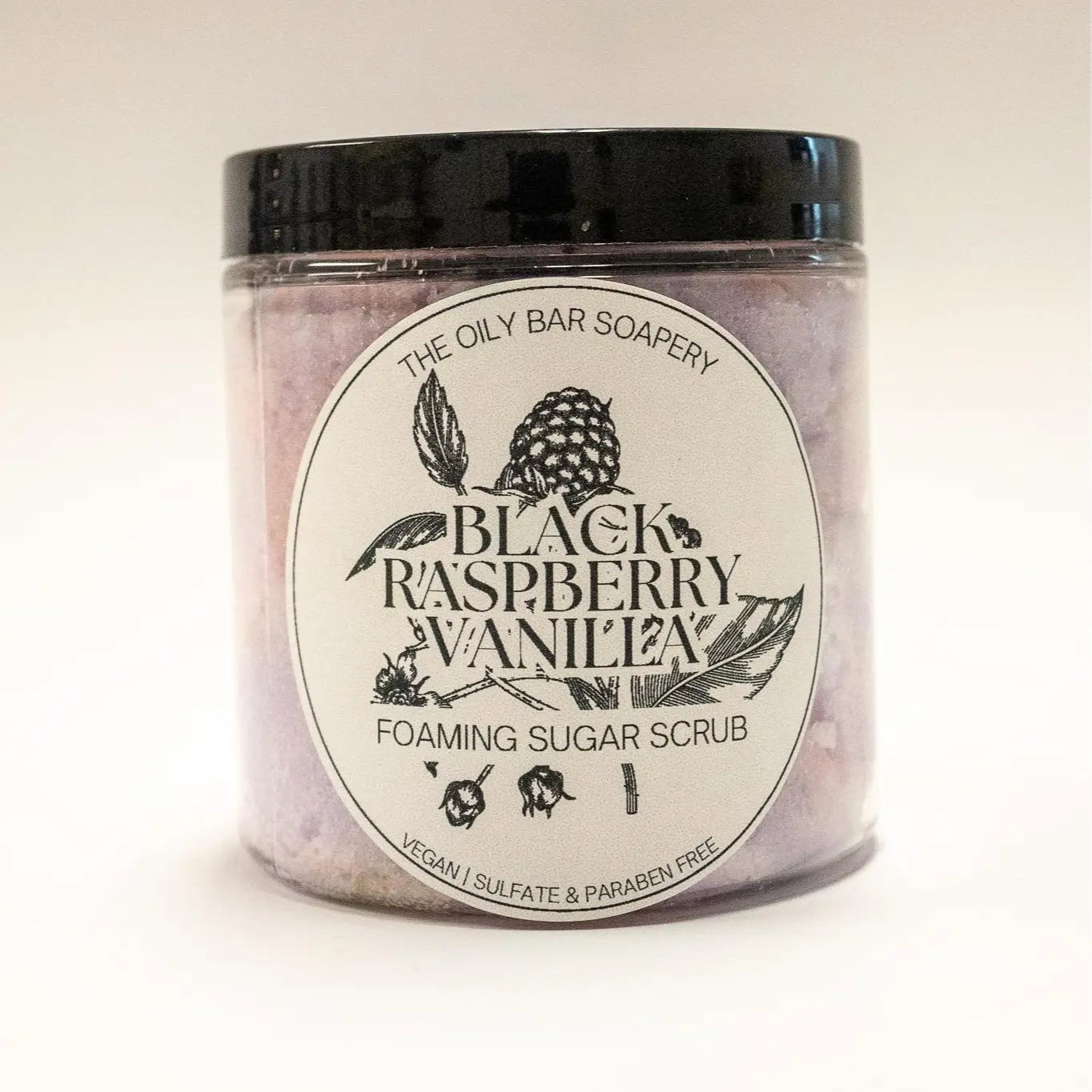 Foaming Sugar Scrub for Gentle Skin Exfoliation - Body Care