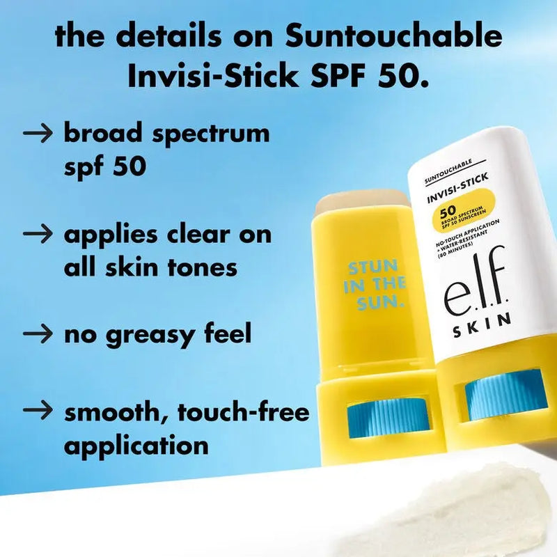 Suntouchable Invisi-Stick Clear Sunscreen SPF 50