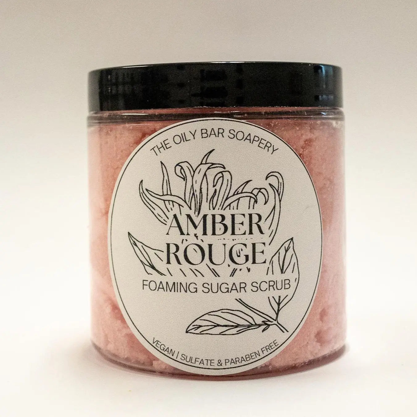 Foaming Sugar Scrub for Gentle Skin Exfoliation - Body Care