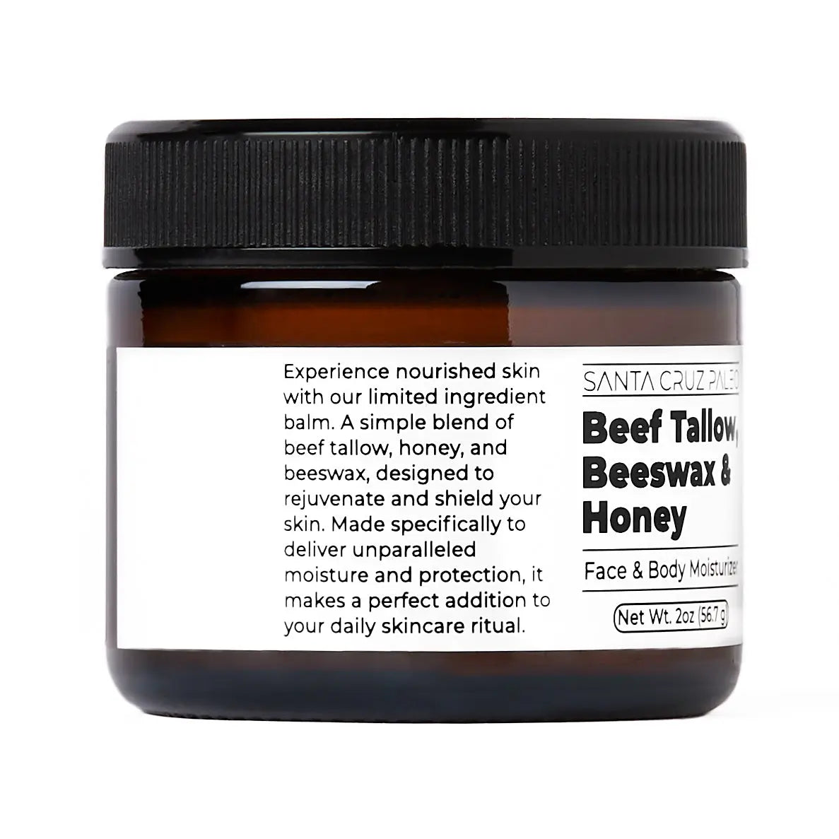 Santa Cruz Paleo Beef Tallow Beeswax and Honey Moisturizer