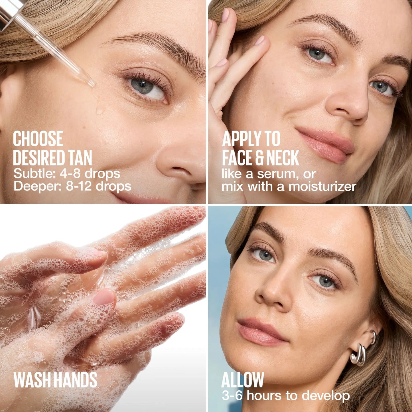 [New & Exclusive]: Summer Shot Tanning Drops, 96H Wear, Personalized Tan, Subtle to Deep, Hyaluronic Acid, Maybelline New York