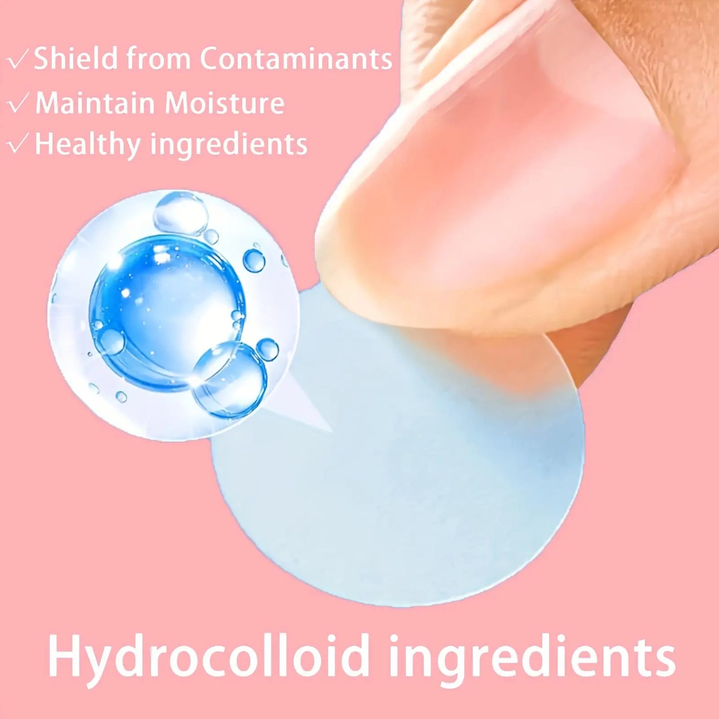 Hydrocolloid Acne Patch, Pimple Patches, 200 Pcs Deep Cleansing Acne Patches with Effective Coverage, Blemish Patches, Skin Care Gift for Men and Women