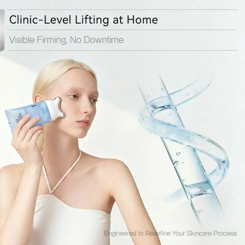 [New] Oganacell Gua Sha PDRN Jaw Line Lift-Sculpting Glass Gel Cream - De-Puffing &Lifting Peptide Glow Skin Cream for Facial Sculpting, Jawlinedefinition & At-Home Skincare,Korea,Summervibes