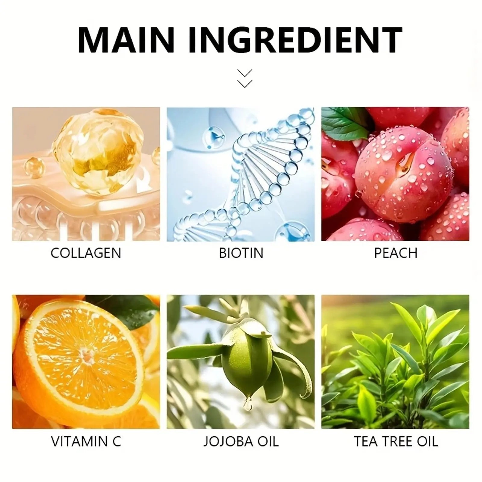 60G Collagen Biotin Day & Night Mask, Rich Collagen Essence, Moisturizing Smooth Skin, Daily Hydrating Facial Care, Face Mask for All-Day Moisture