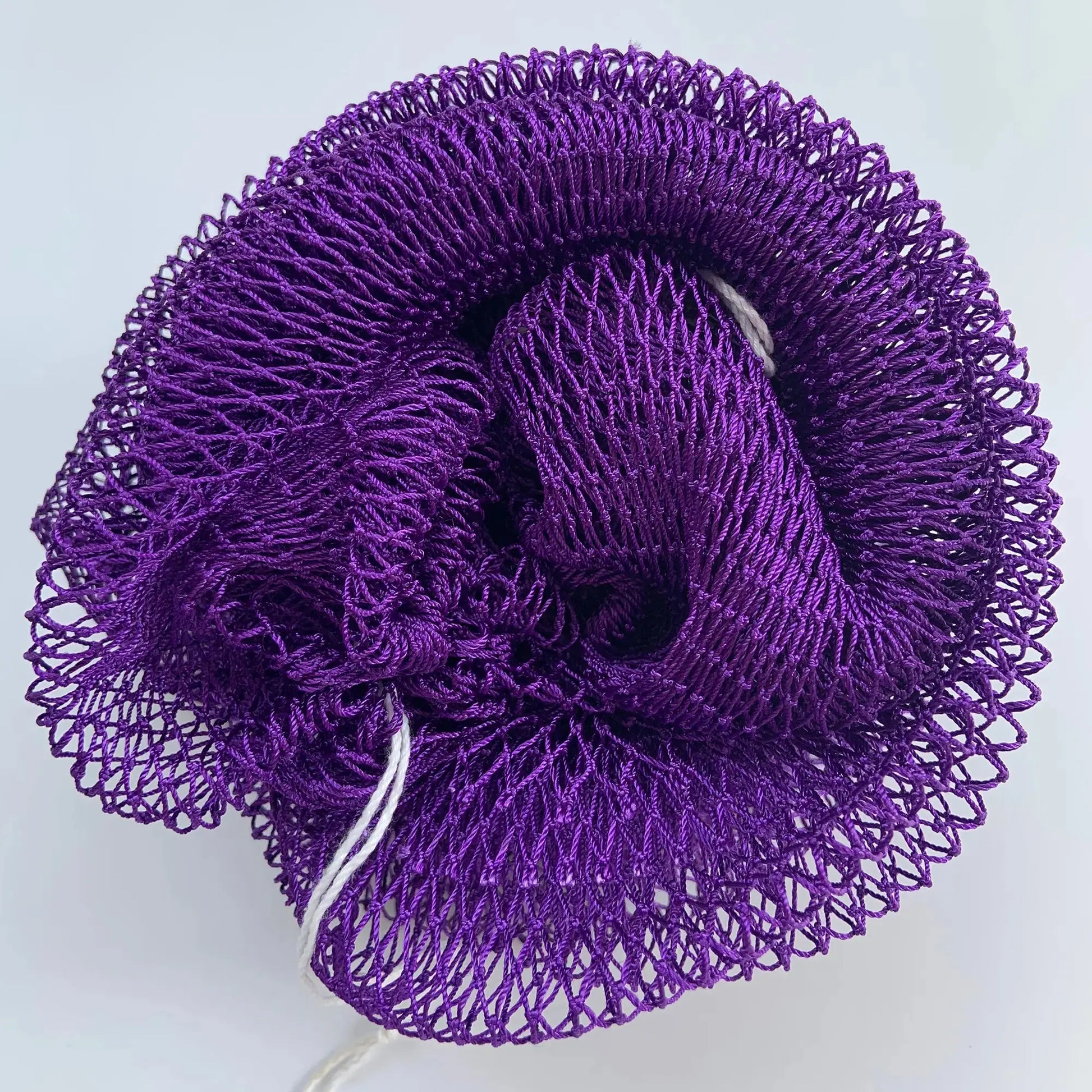 Authentic African Net Sponge - Premium Exfoliating Body Scrubber, Long & Durable Mesh Washcloth for Shower