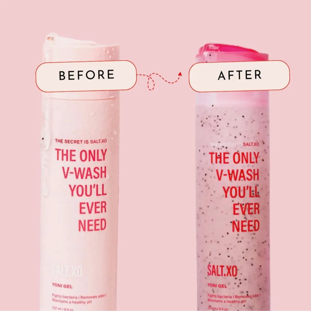 Salt.Xo Ph-Balancing Intimate Wash - Gentle and Soothing Cleanser for Women - Mint