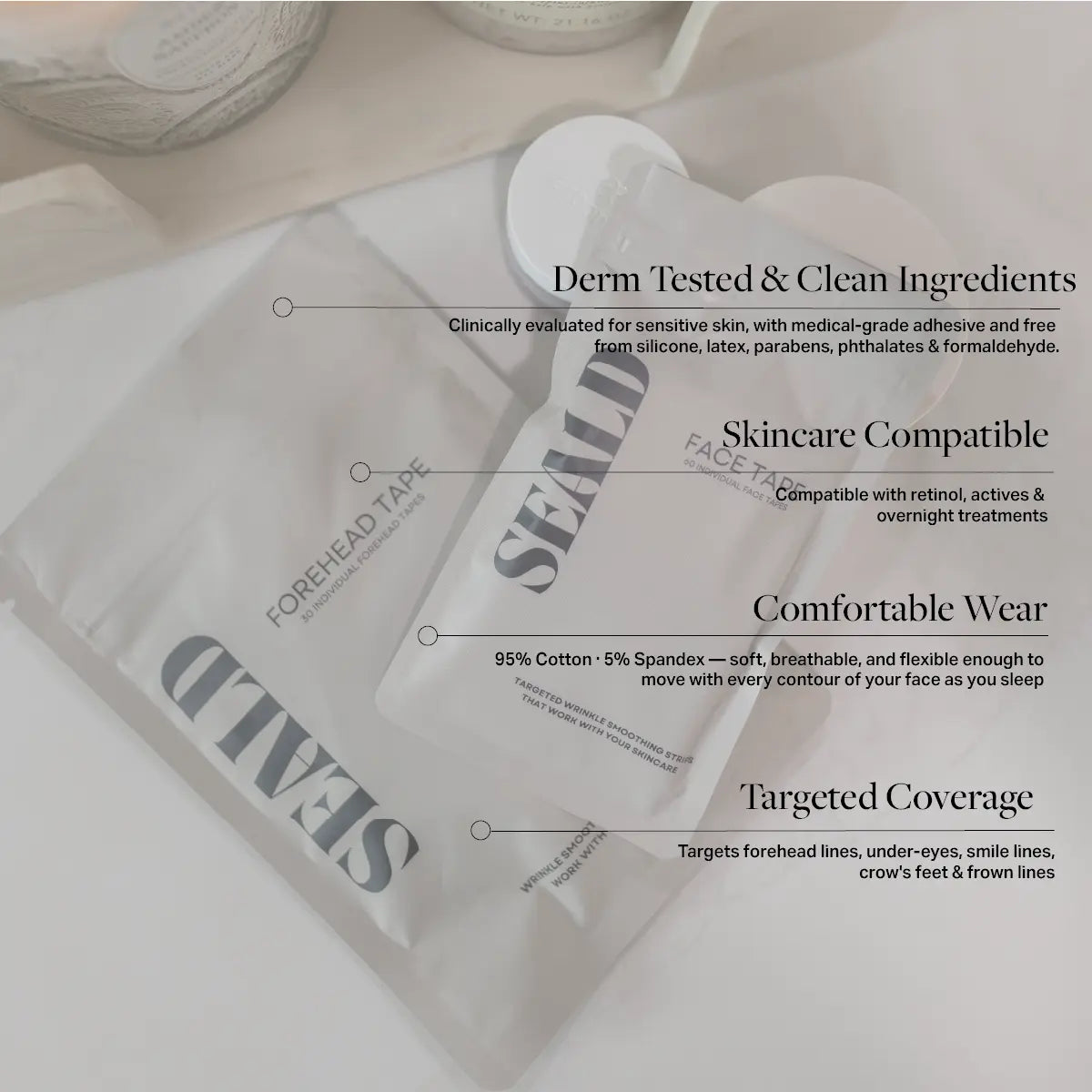 Seald™ Skin Smoothing Tape Duo – Face + Forehead Bundle