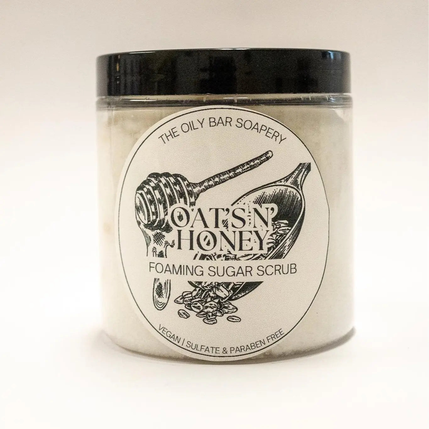 Foaming Sugar Scrub for Gentle Skin Exfoliation - Body Care