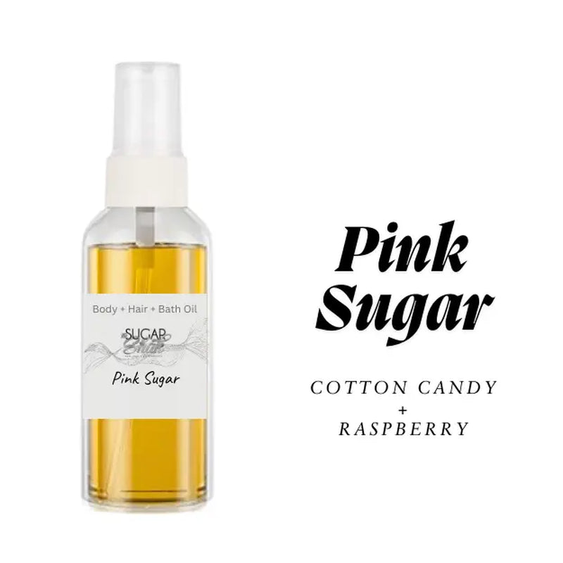 1.5 Oz Sampler Body Oil W/Sprayer Vegan Friendly Handcrafted ~ Best Sellers