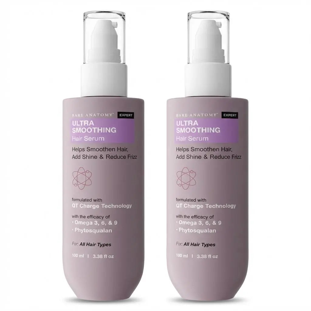 Ultra Smoothing Serum with Phytosqualane & Vitamin E - 100 Ml | Pack of 2