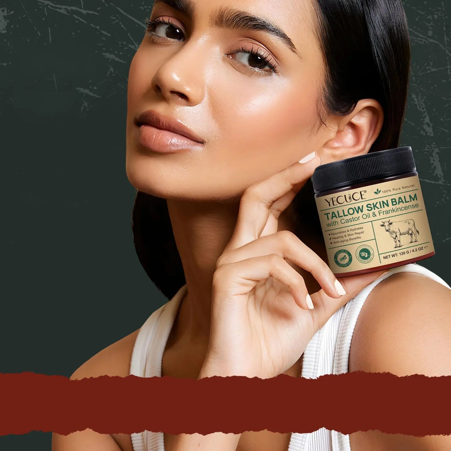 Tallow Skin Balm, Moisturizing and Hydrating Multipurpose Body Cream, Suitable for the Whole Body, Body Care Product for Women & Men #GLOBAL PICKS