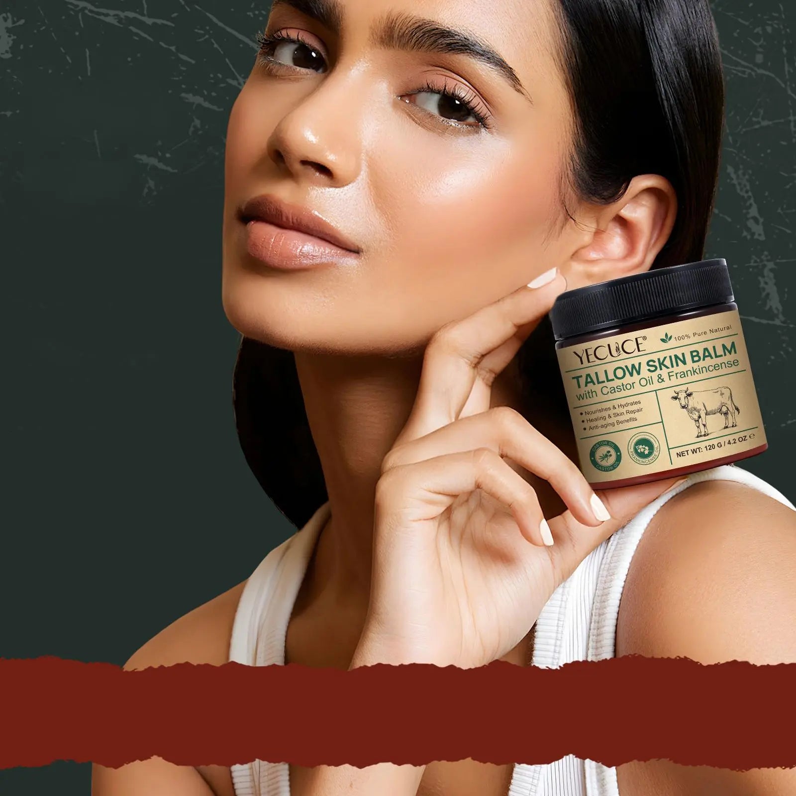 Tallow Skin Balm, Moisturizing and Hydrating Multipurpose Body Cream, Suitable for the Whole Body, Body Care Product for Women & Men #GLOBAL PICKS