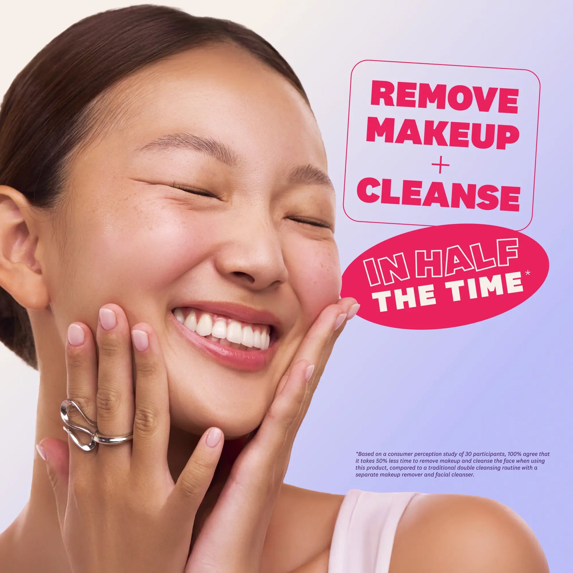 [THE FACE SHOP] Rice Water Bright Milk & Jelly Double Cleanser | 2-In-1 Foaming Facial Cleanser with Squalane, Panthenol & Hyaluronic Acid | Removes Sunscreen & Daily Makeup, Deep Pore Cleansing for Glass-Skin Glow | Korean Skincare