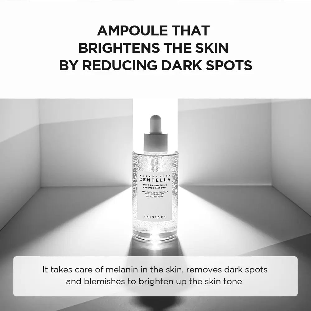 [SKIN1004 Official Shop] Tone Brightening Set | Gel Foam + Toner + Niacinamide Ampoule + Cream , Reduces Dark Spots