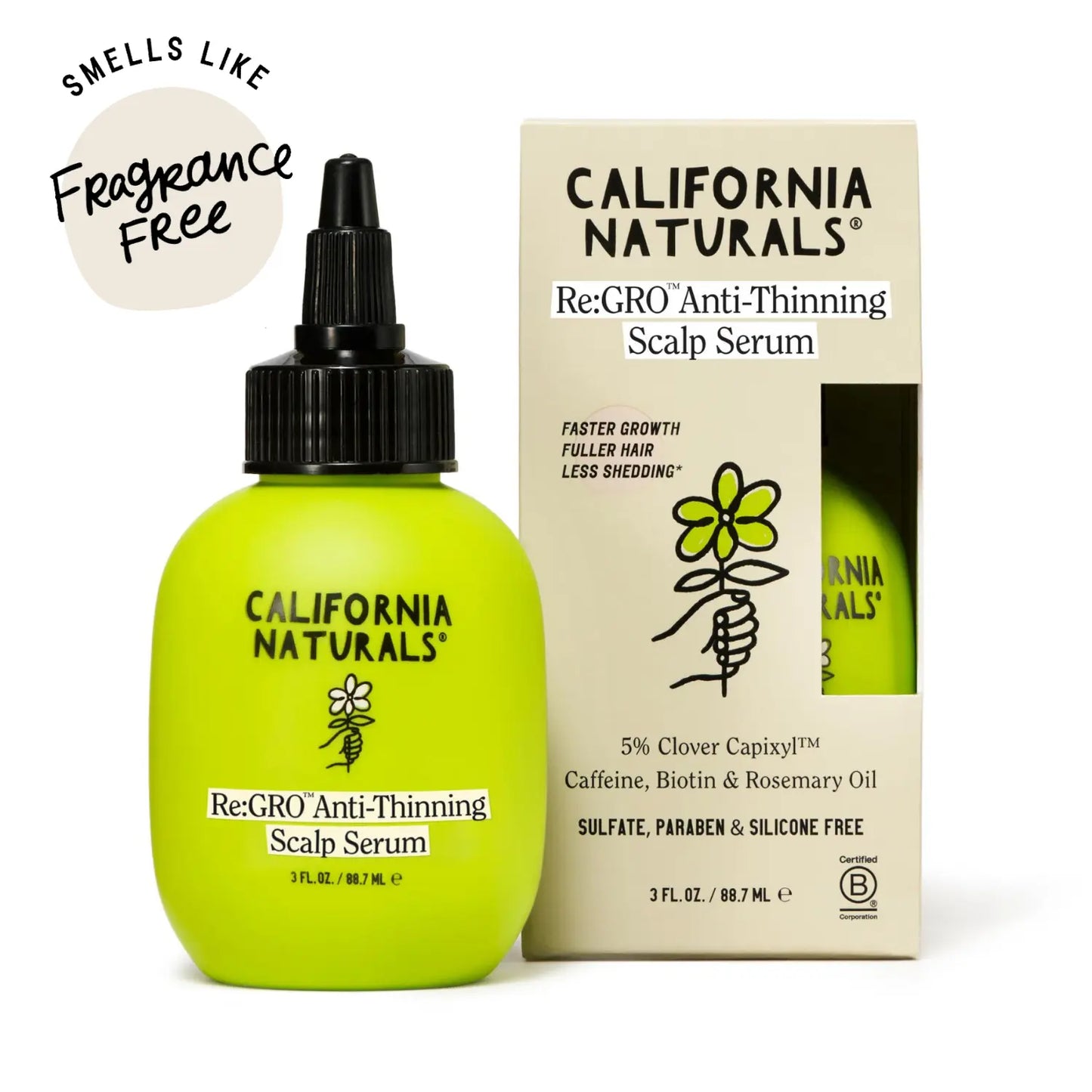 California Naturals Re:Gro Anti-Thinning Scalp Serum